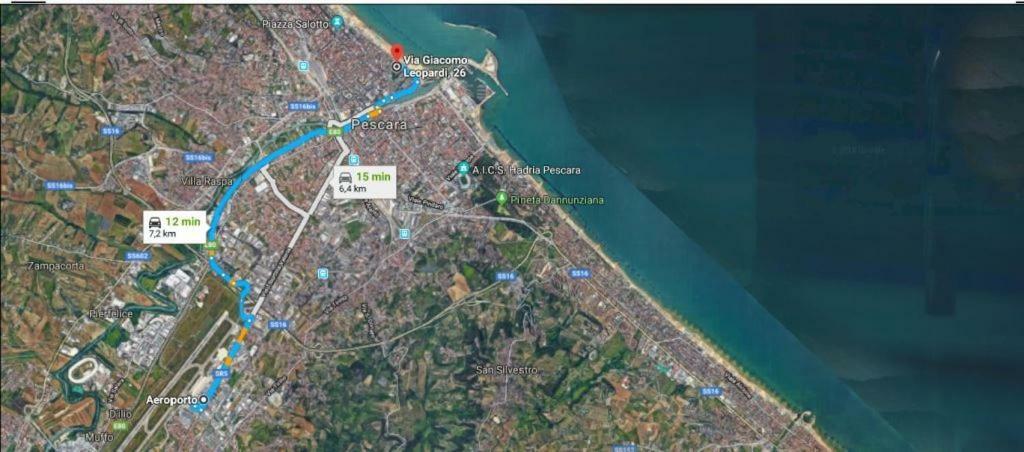Hotel Monolocale Via Leopardi Pescara Zewnętrze zdjęcie